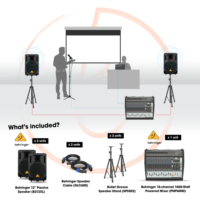 Behringer Complete PA Bundle