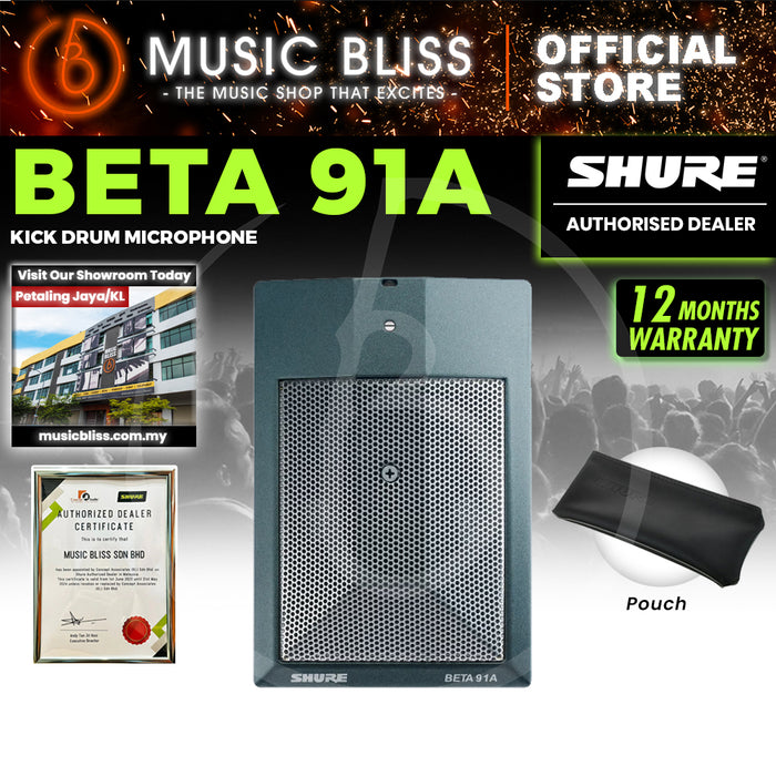 Shure BETA 91A Condenser Boundary Microphone
