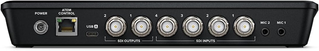 Blackmagic Design ATEM SDI Pro ISO Video Production Studio with 5-stream Recording Engine