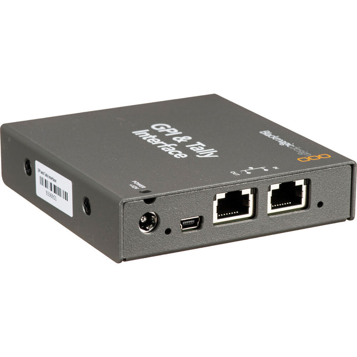 Blackmagic Design GPI and Tally Interface for ATEM Production Switchers