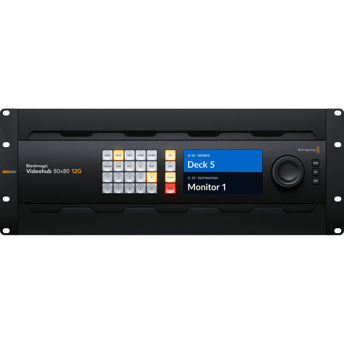 Blackmagic Design Videohub 80x80 12G Video Router