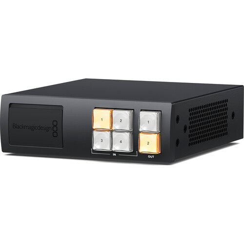 Blackmagic Design Videohub Mini 4-in x 2-out 12G Video Router