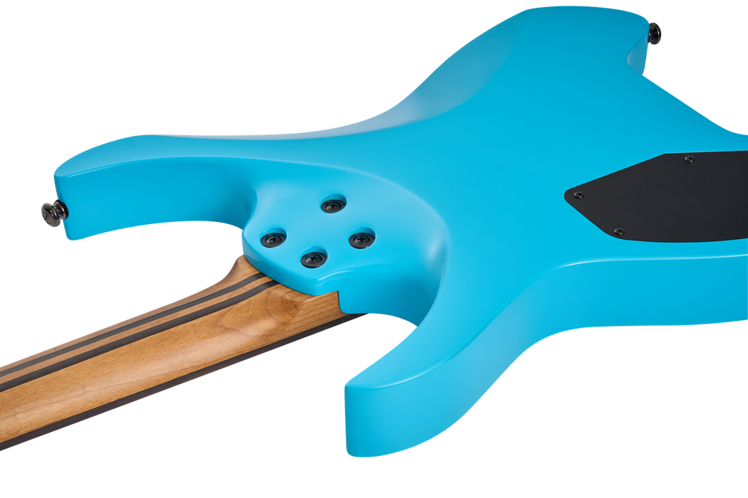 Mooer MHL100 Headless Electric Guitar - Blue Burst