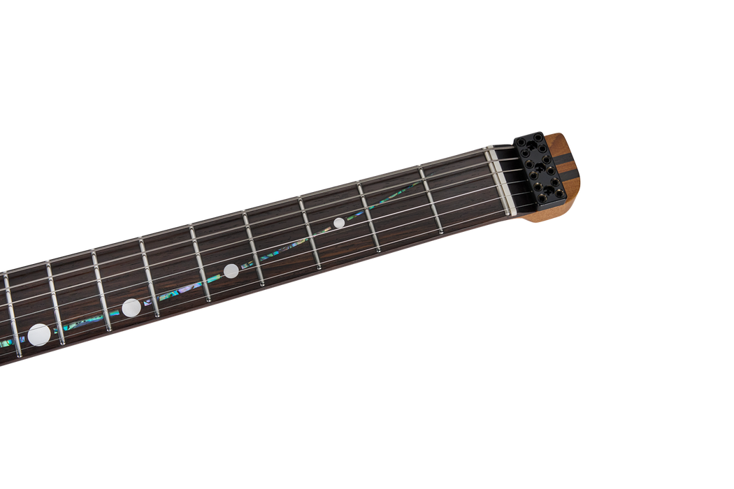 Mooer MHL100 Headless Electric Guitar - Blue Burst