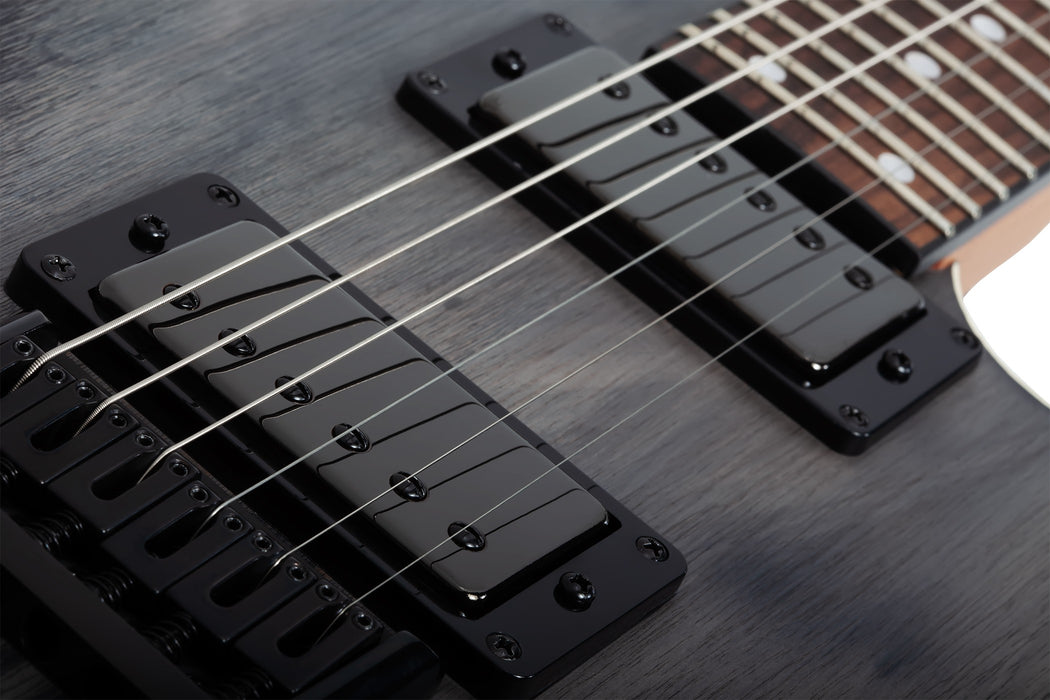 Schecter C-1 Standard Electric Guitar - Charcoal Satin