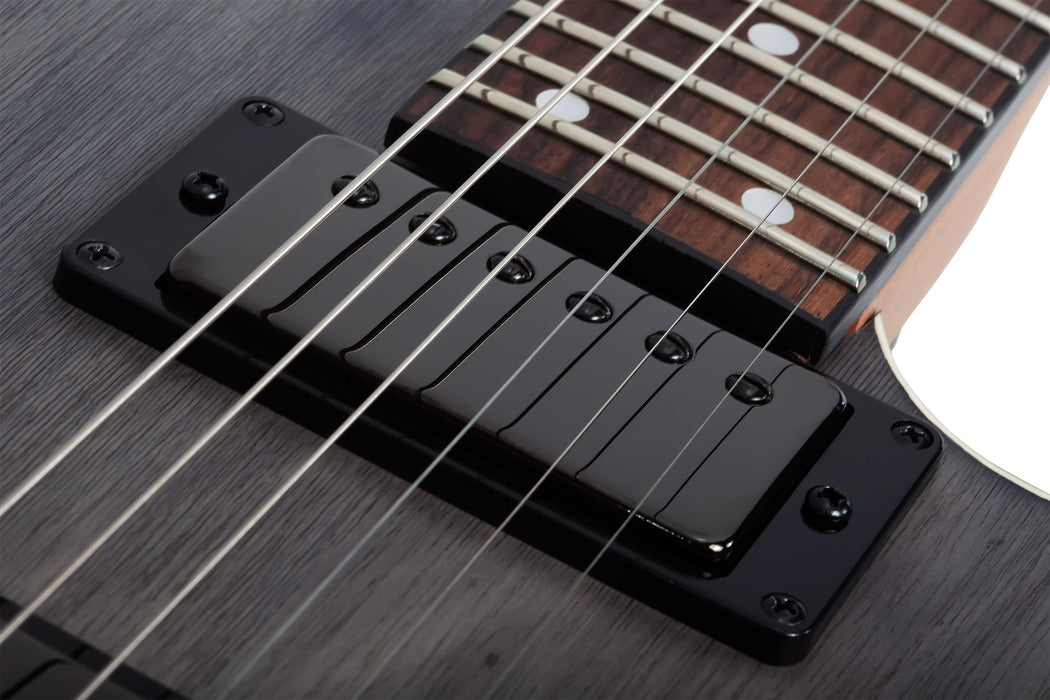 Schecter C-1 Standard Electric Guitar - Charcoal Satin