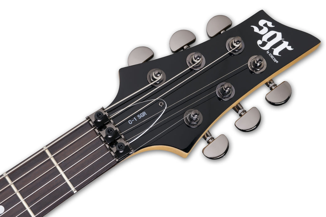 Schecter SGR C-1 FR Electric Guitar - Gloss Black