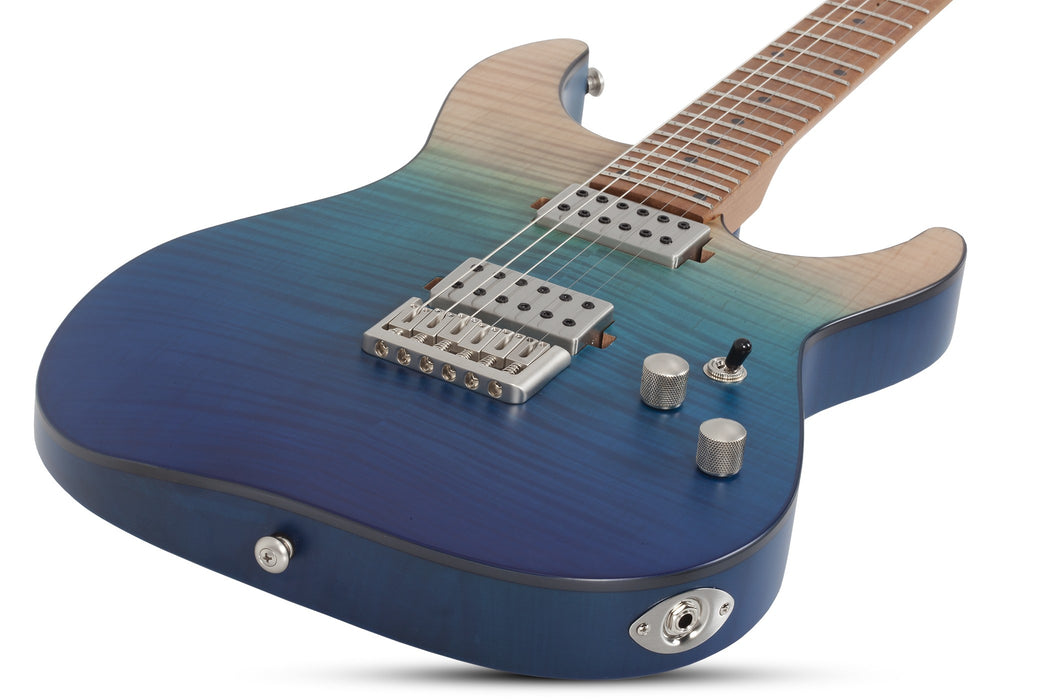 Schecter C-1 Standard Plus Electric Guitar - Blue Fade