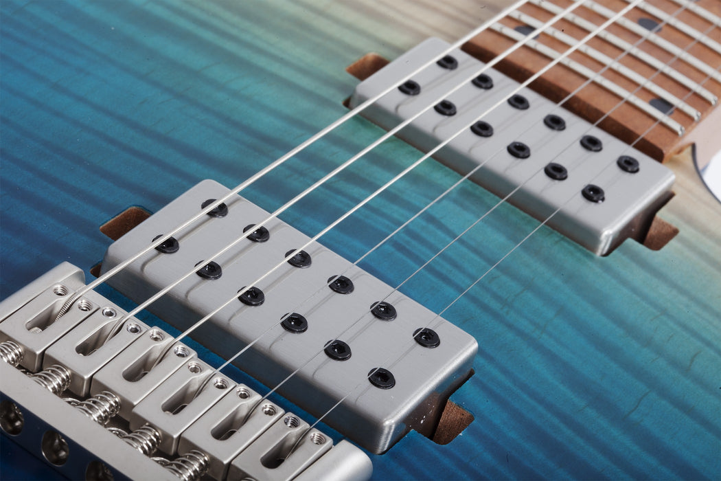 Schecter C-1 Standard Plus Electric Guitar - Blue Fade
