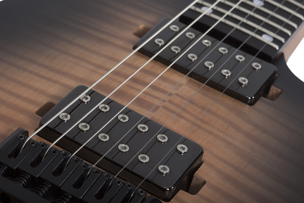 Schecter C-1 Standard Plus Electric Guitar - Ember Burst