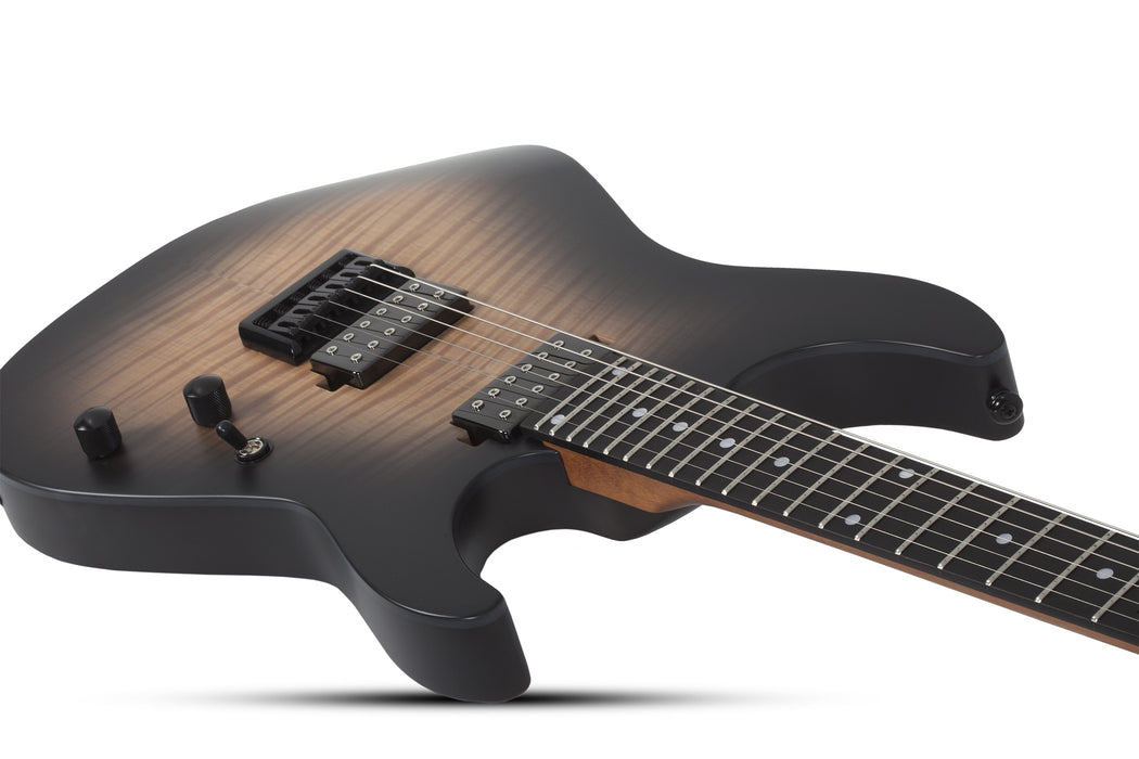 Schecter C-1 Standard Plus Electric Guitar - Ember Burst
