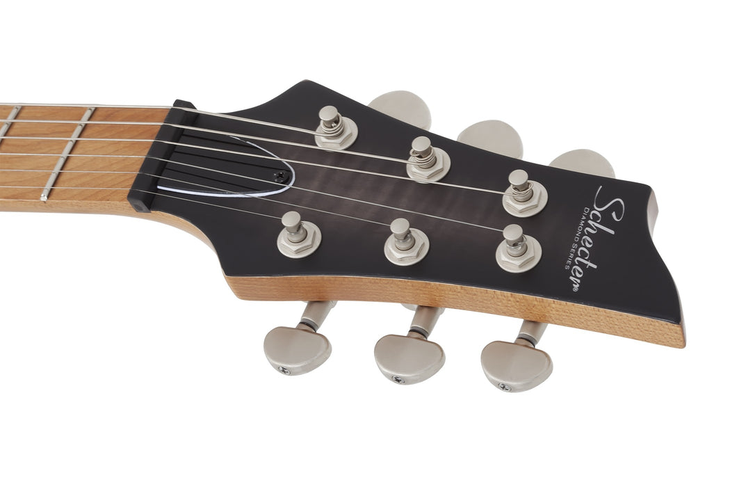 Schecter C-1 Standard Plus Electric Guitar - Trans Black Burst