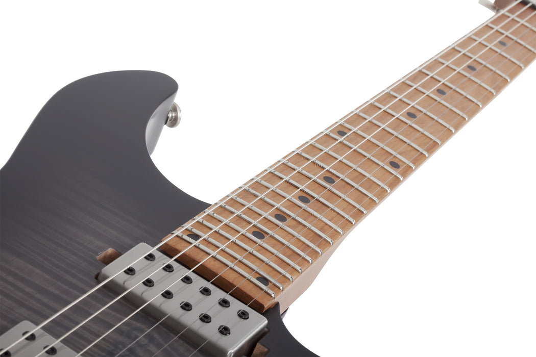 Schecter C-1 Standard Plus Electric Guitar - Trans Black Burst