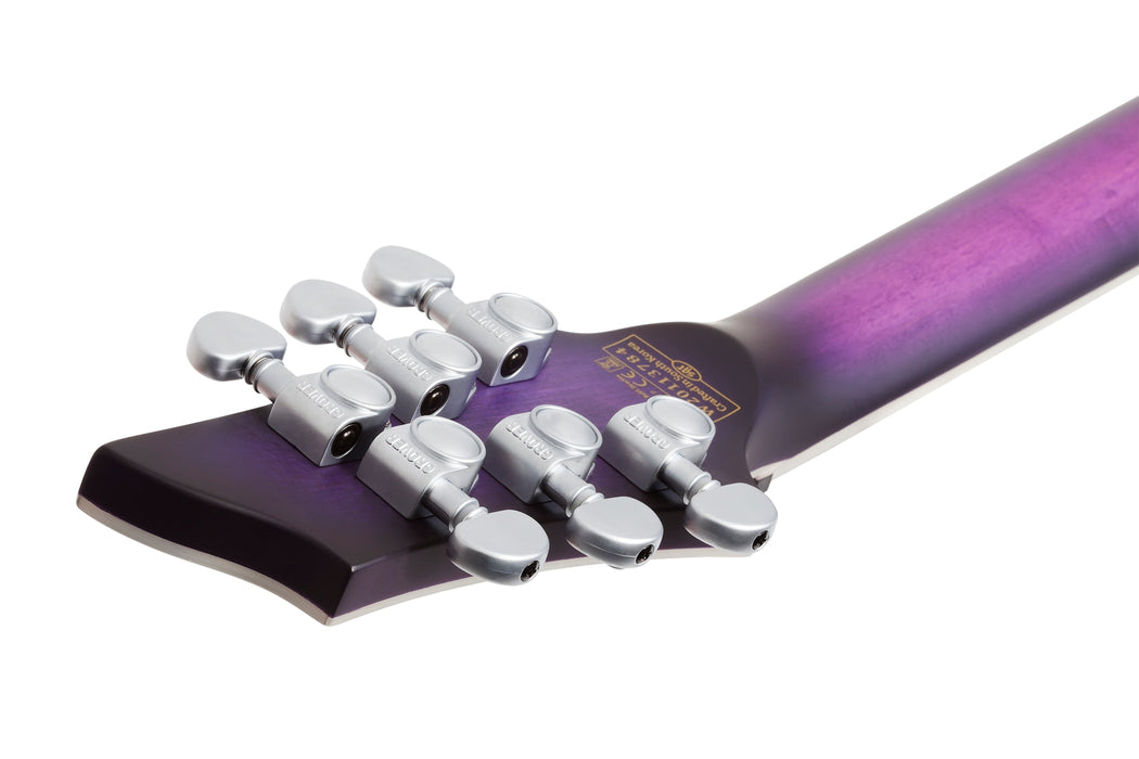 Schecter C-1 Platinum Electric Guitar - Satin Purple Burst