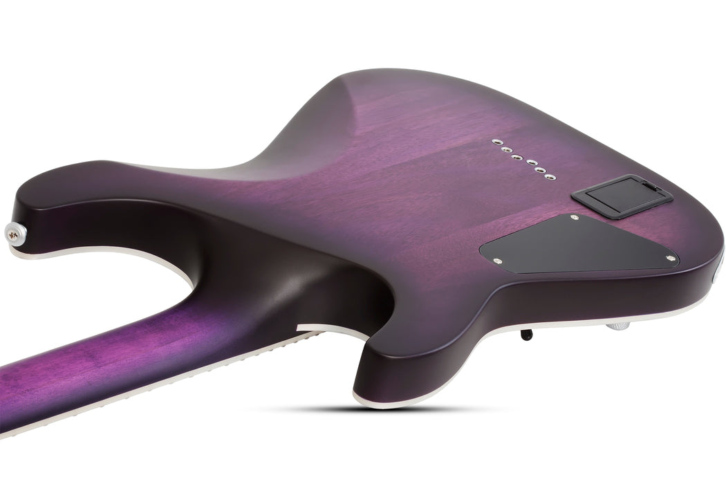 Schecter C-1 Platinum Electric Guitar - Satin Purple Burst