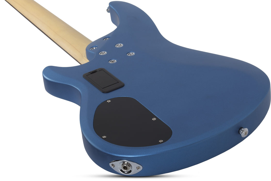Schecter C-4 Deluxe Electric Bass Guitar - Satin Metallic Light Blue