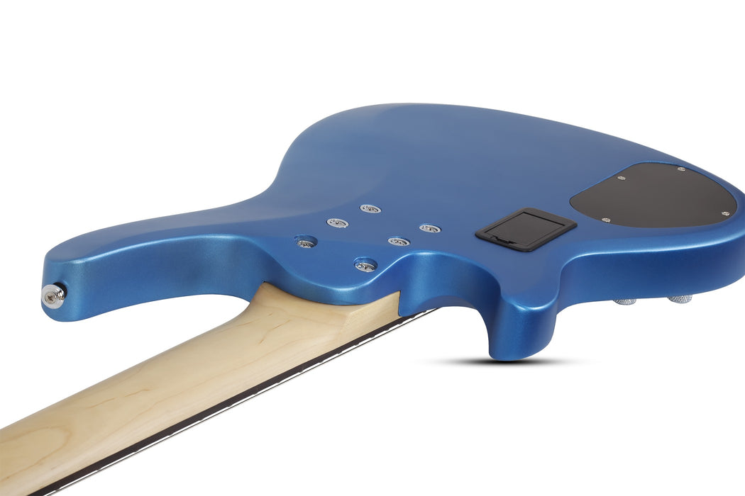 Schecter C-5 Deluxe Electric Bass Guitar - Satin Metallic Light Blue