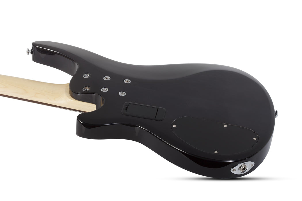 Schecter C-5 Plus Electric Bass Guitar - Satin Charcoal Burst