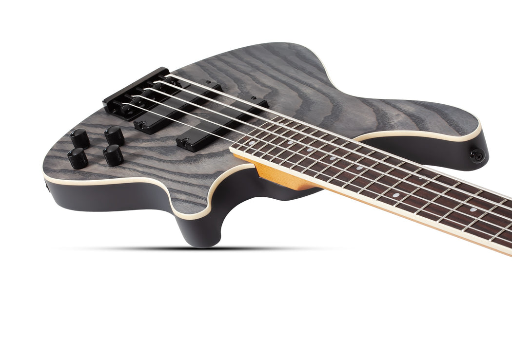 Schecter C-5 Standard Electric Bass Guitar - Charcoal Satin