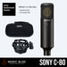 Sony C-80 XLR Condenser Microphone - Music Bliss Malaysia