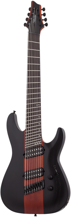 Schecter C-8 Rob Scallon Electric Guitar - Dark Roast