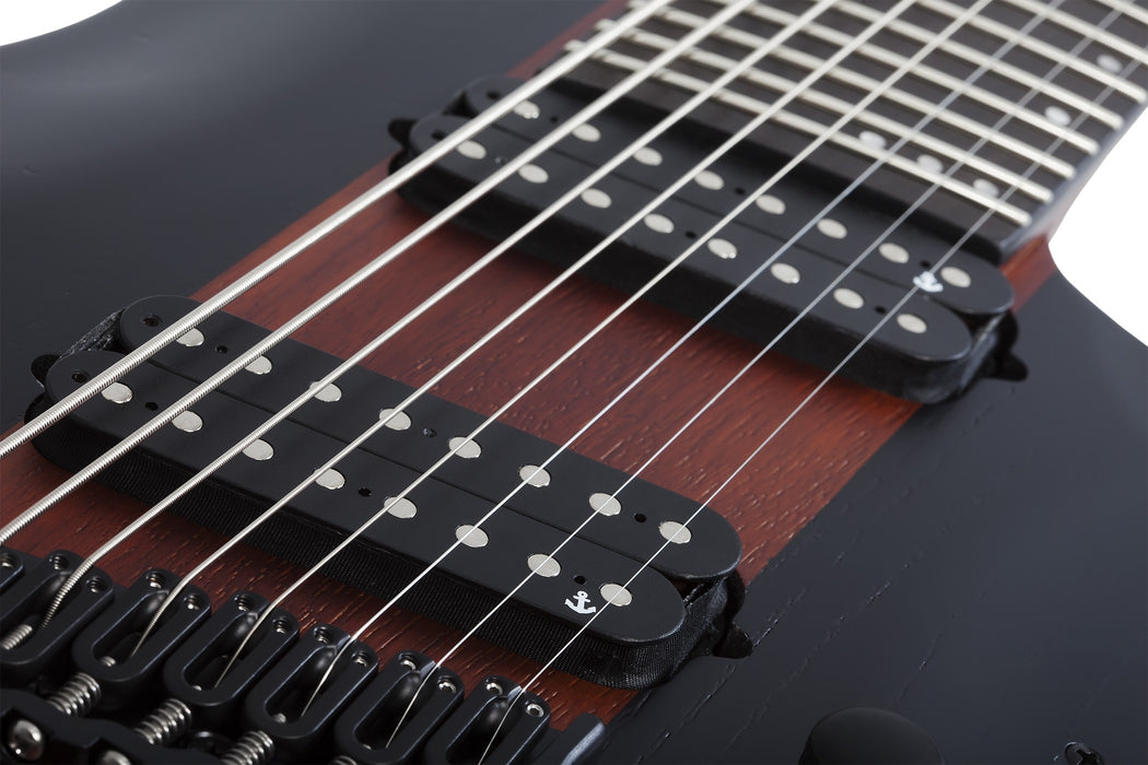 Schecter C-8 Rob Scallon Electric Guitar - Dark Roast