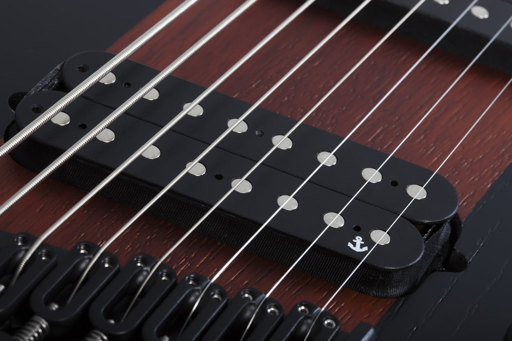 Schecter C-8 Rob Scallon Electric Guitar - Dark Roast
