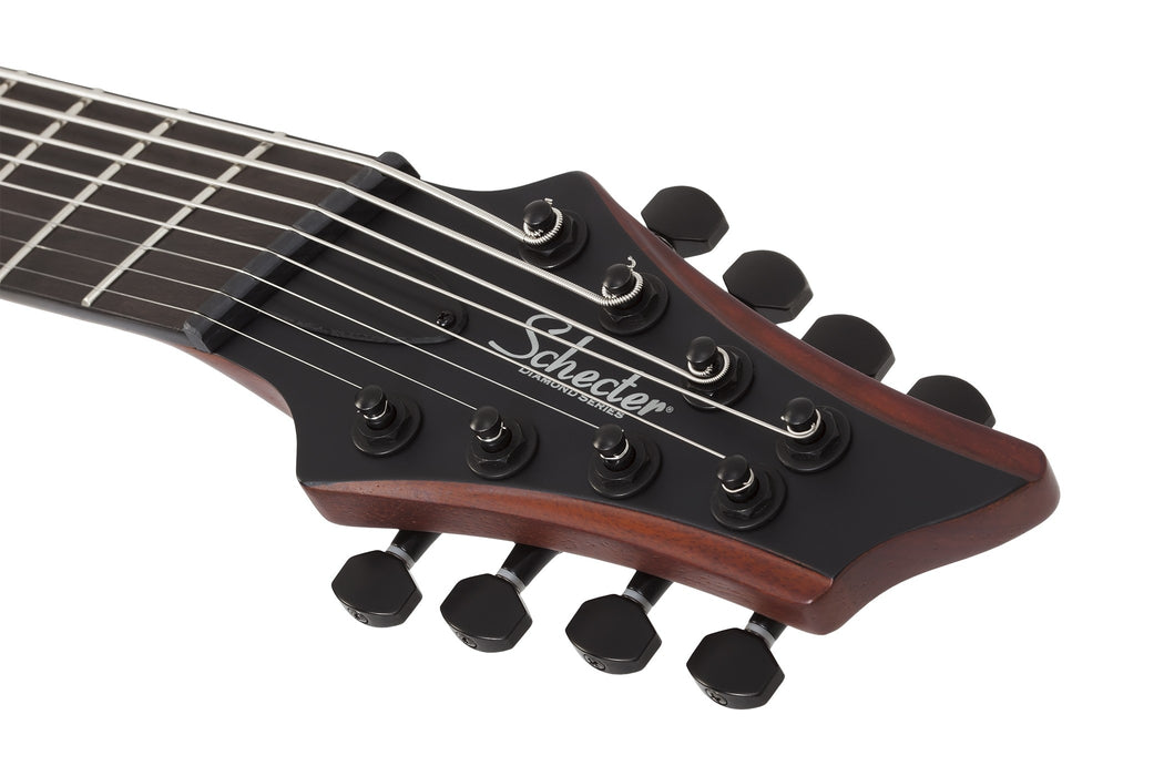 Schecter C-8 Rob Scallon Electric Guitar - Dark Roast