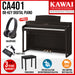 Kawai CA401 88-key Digital Piano - Premium Rosewood - Music Bliss Malaysia