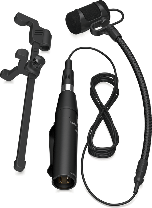 Behringer CB100 Guitar Clip-On Cardioid Condenser Microphone Kit for Acoustic Guitar