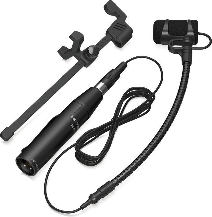 Behringer CB100 Guitar Clip-On Cardioid Condenser Microphone Kit for Acoustic Guitar