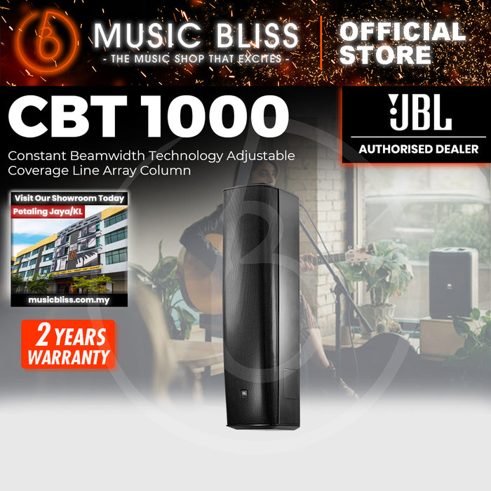 JBL CBT1000 Adjustable Coverage Column Installation Speaker - Black
