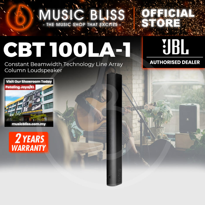 JBL CBT 100LA-1 Column Installation Speaker - Black