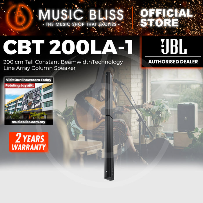 JBL CBT 200LA-1 Line Array Column Speaker - Black