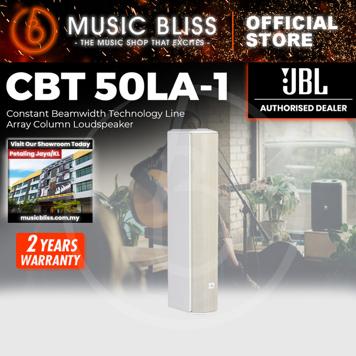 JBL CBT 50LA-1 Column Installation Speaker - White