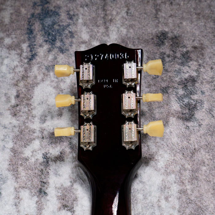 [SN 212740036] CERTIFIED USED GIBSON ES-335 FIGURED SEMI-HOLLOWBODY ELECTRIC GUITAR - ICED TEA [2024]