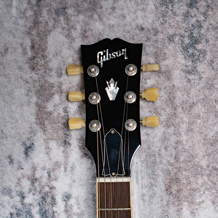 [SN 212740036] CERTIFIED USED GIBSON ES-335 FIGURED SEMI-HOLLOWBODY ELECTRIC GUITAR - ICED TEA [2024]