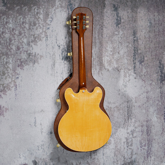 [SN 209940140] CERTIFIED USED GIBSON ES-335 FIGURED SEMI-HOLLOWBODY ELECTRIC GUITAR - ANTIQUE NATURAL [2024]