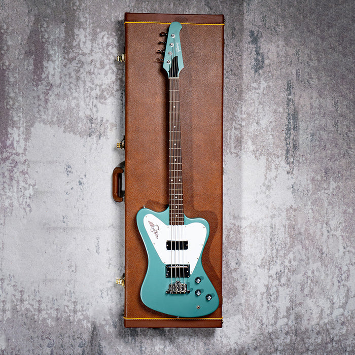 [SN 231430081] CERTIFIED USED GIBSON NON-REVERSE THUNDERBIRD BASS GUITAR - INVERNESS GREEN