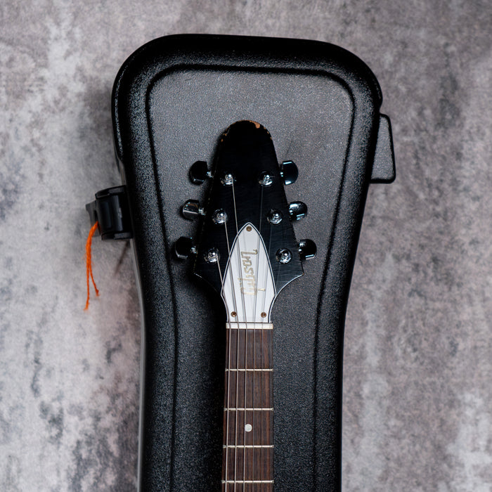 [SN KH082] CERTIFIED USED GIBSON CUSTOM KIRK HAMMETT 1979 FLYING V SOLIDBODY ELECTRIC GUITAR - EBONY