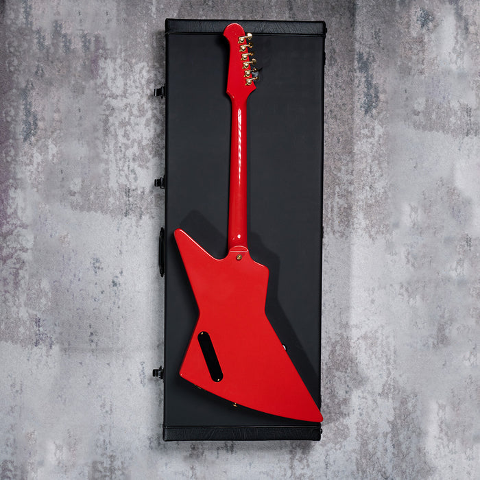 [SN 234030132] CERTIFIED USED GIBSON LZZY HALE SIGNATURE EXPLORERBIRD ELECTRIC GUITAR - CARDINAL RED