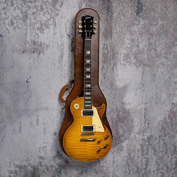 [SN 933638] CERTIFIED USED GIBSON 59 LES PAUL STANDARD GREEN LEMON FADE VOS NH