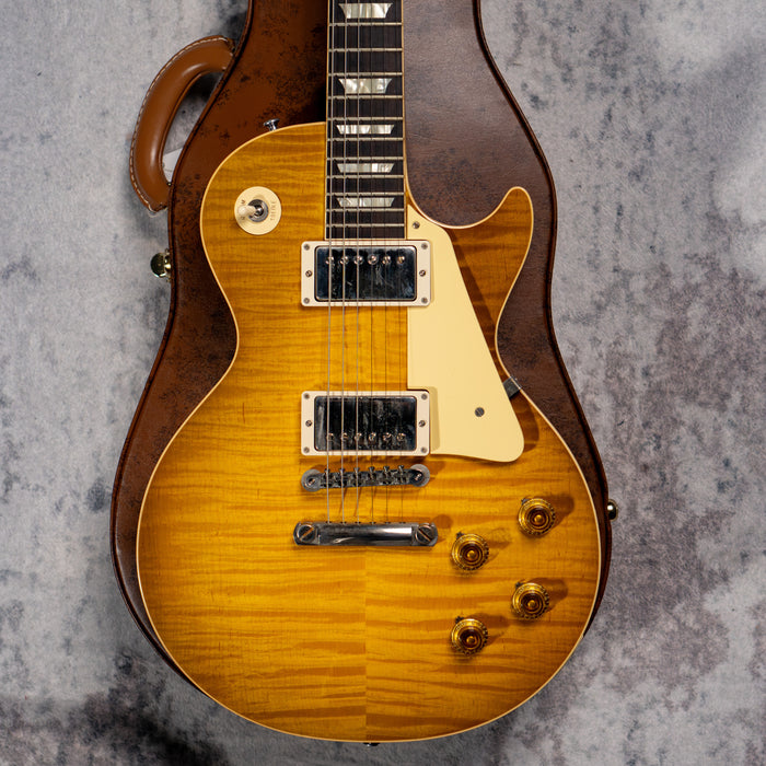 [SN 933638] CERTIFIED USED GIBSON 59 LES PAUL STANDARD GREEN LEMON FADE VOS NH