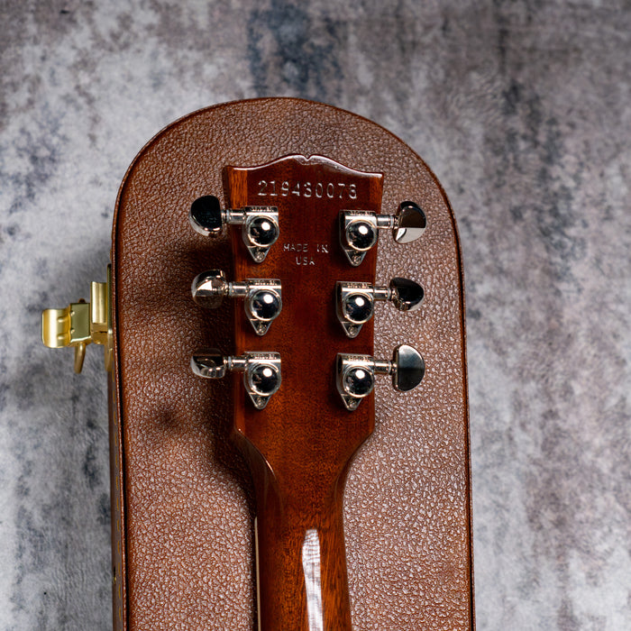 [SN 219430078] CERTIFIED USED GIBSON LES PAUL STANDARD 60S PLAIN TOP ELECTRIC GUITAR - SPARKLING BURGUNDY