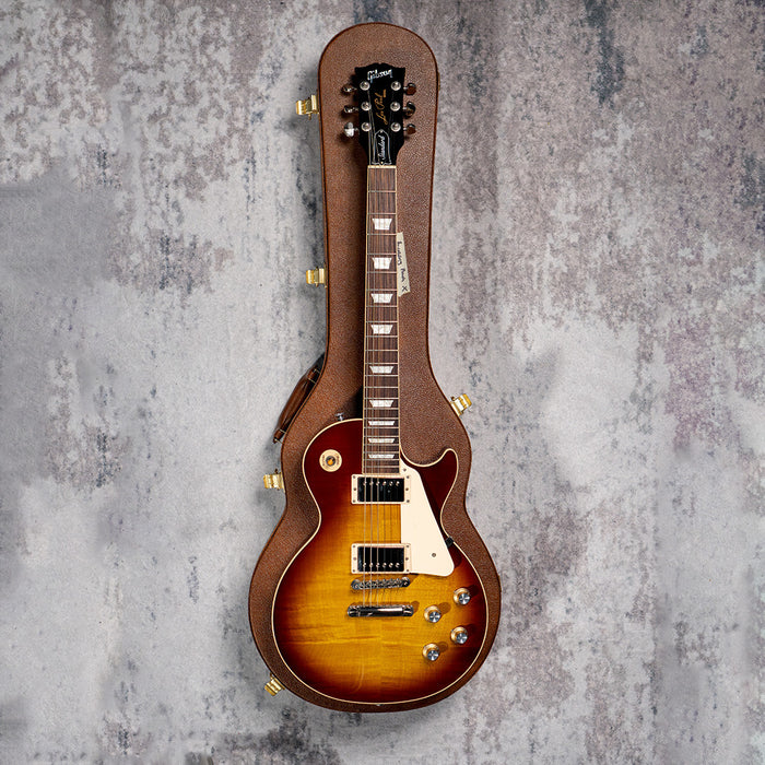 [SN 215130027] CERTIFIED USED GIBSON LES PAUL STANDARD 60S FIGURED TOP ELECTRIC GUITAR - ICED TEA