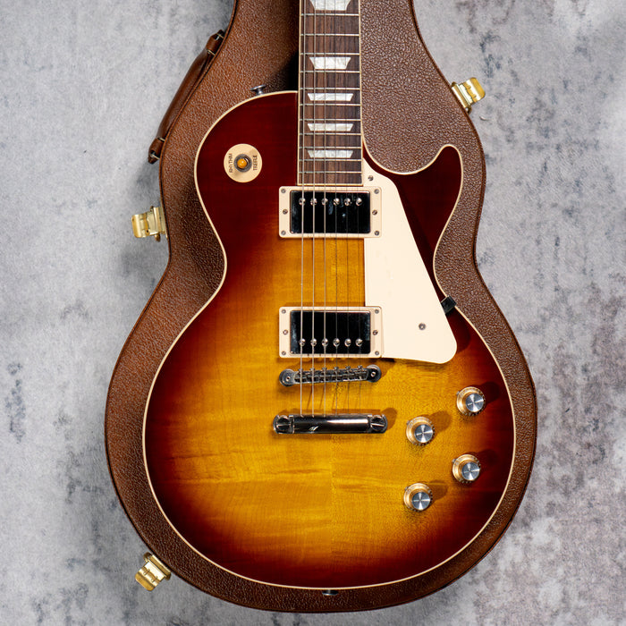 [SN 215130027] CERTIFIED USED GIBSON LES PAUL STANDARD 60S FIGURED TOP ELECTRIC GUITAR - ICED TEA