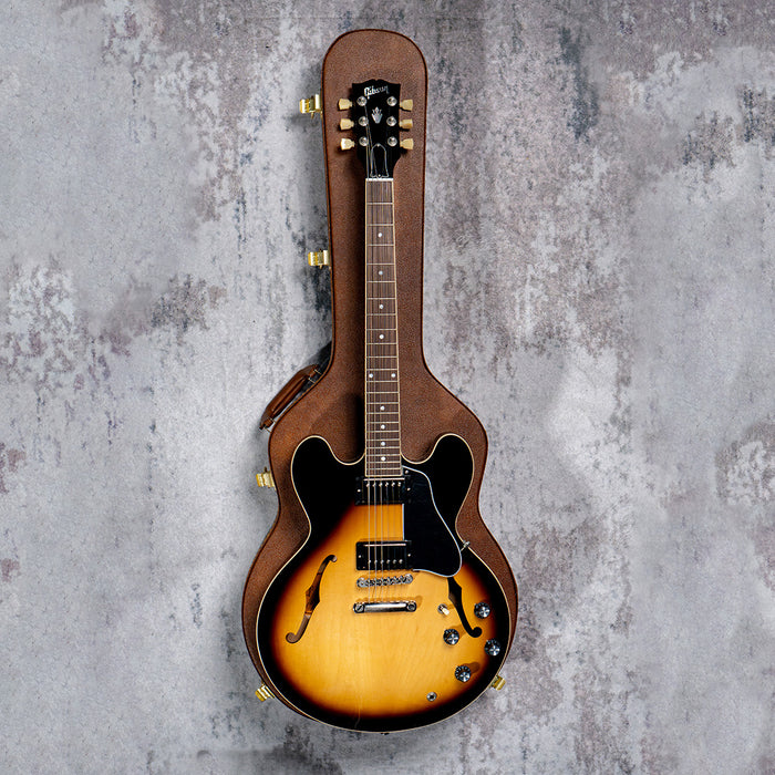 [SN 208540189] CERTIFIED USED GIBSON ES-335 SEMI-HOLLOWBODY ELECTRIC GUITAR - VINTAGE BURST [2024]