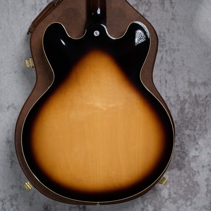 [SN 208540189] CERTIFIED USED GIBSON ES-335 SEMI-HOLLOWBODY ELECTRIC GUITAR - VINTAGE BURST [2024]