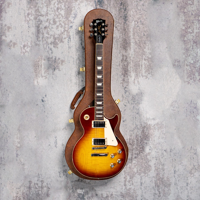 [SN 215130135] CERTIFIED USED GIBSON LES PAUL STANDARD 60S FIGURED TOP ELECTRIC GUITAR - ICED TEA