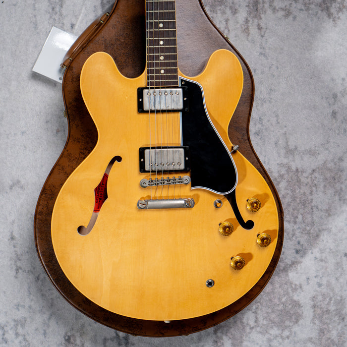 [SN A940xxx] CERTIFIED USED GIBSON 1959 ES-335 REISSUE VOS SEMI-HOLLOWBODY ELECTRIC GUITAR - VINTAGE NATURAL [2024]